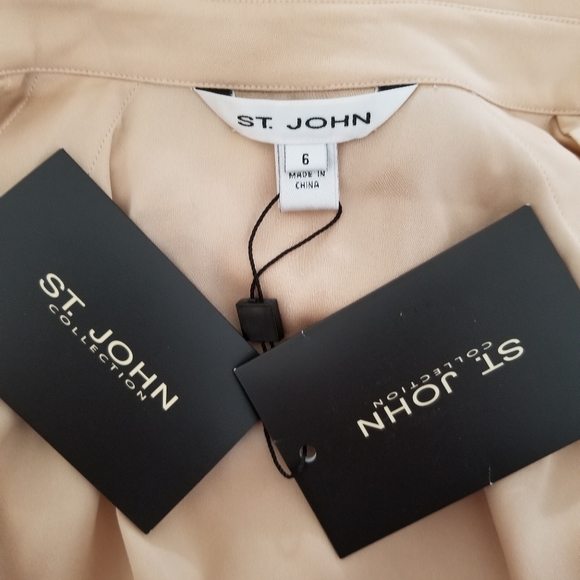 St John Ivory 3pc Suit Size 6 - Picture 8 of 8